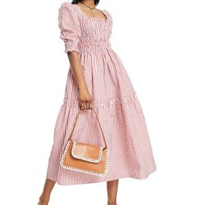 Stripe Midi Dress from TOPSHOP